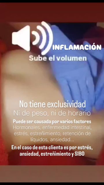 🤔¿Aún no sabes la causa de porque te esta pasando?

📝La inflación afecta a muchas personas y cada vez más, sus causas puedes ser hormonales, estrés, ansiedad, problemas digestivos, estreñimiento, retención de líquidos, en algunos casos no sólo afecta estéticamente, también puede ser muy incómodo o doloroso como en el caso de los problemas digestivos.
Además suele aparecer cuando menos lo esperas y en el momento menos adecuado ( eventos importantes ).

🌱En el caso de nuestra clienta TM lo teníamos muy claro, su trabajo, estilo de vida y sobre exigencia consigo misma le causa inflamaciones inesperadas a demás de una enfermedad de trasfondo que descubrimos juntas con el paso del tiempo (el SIBO).

🪷¿ Quieres poner remedio a tu inflamación?
Pero gracias a nuestras terapias manuales y con paciencia ( esto es un proceso que necesita su tiempo ) podemos desinflamar el abdomen e ir controlando esa inflamación inesperada.

☎️CITA PREVIA 686 487 492 

#inflamacion #tratamientoscorporales #pedromuñoz #ciudadreal #remodelacioncorporal